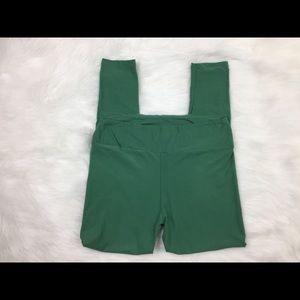 LuLaRoe Green Leggings Pants Tall And Curvy